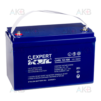 Аккумуляторная батарея С.EXPERT CHRL 12100 (12V 100 Aч 330x171x214)